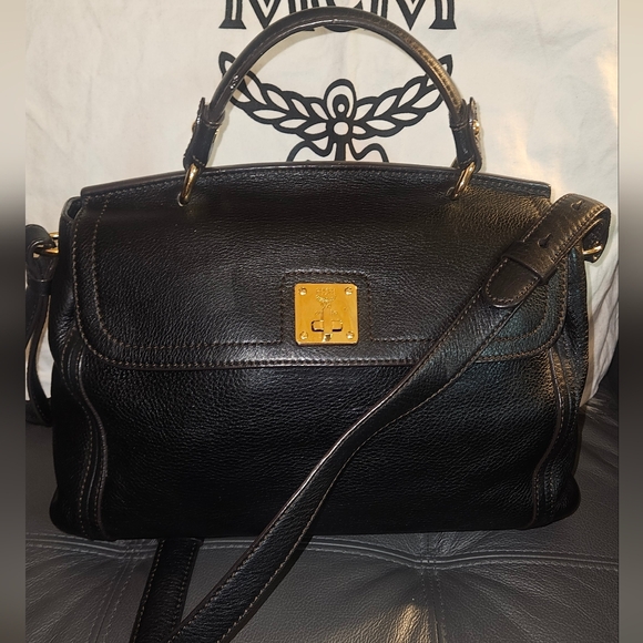 MCM Handbags - MCM 2 Way Leather Satchel